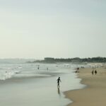 Praia de Carcavelos, surf spot Lisbon